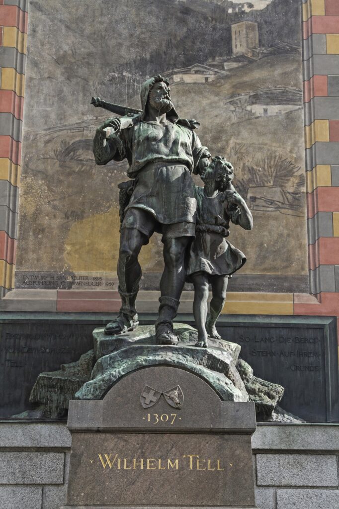 Telldenkmal in Altdorf UR