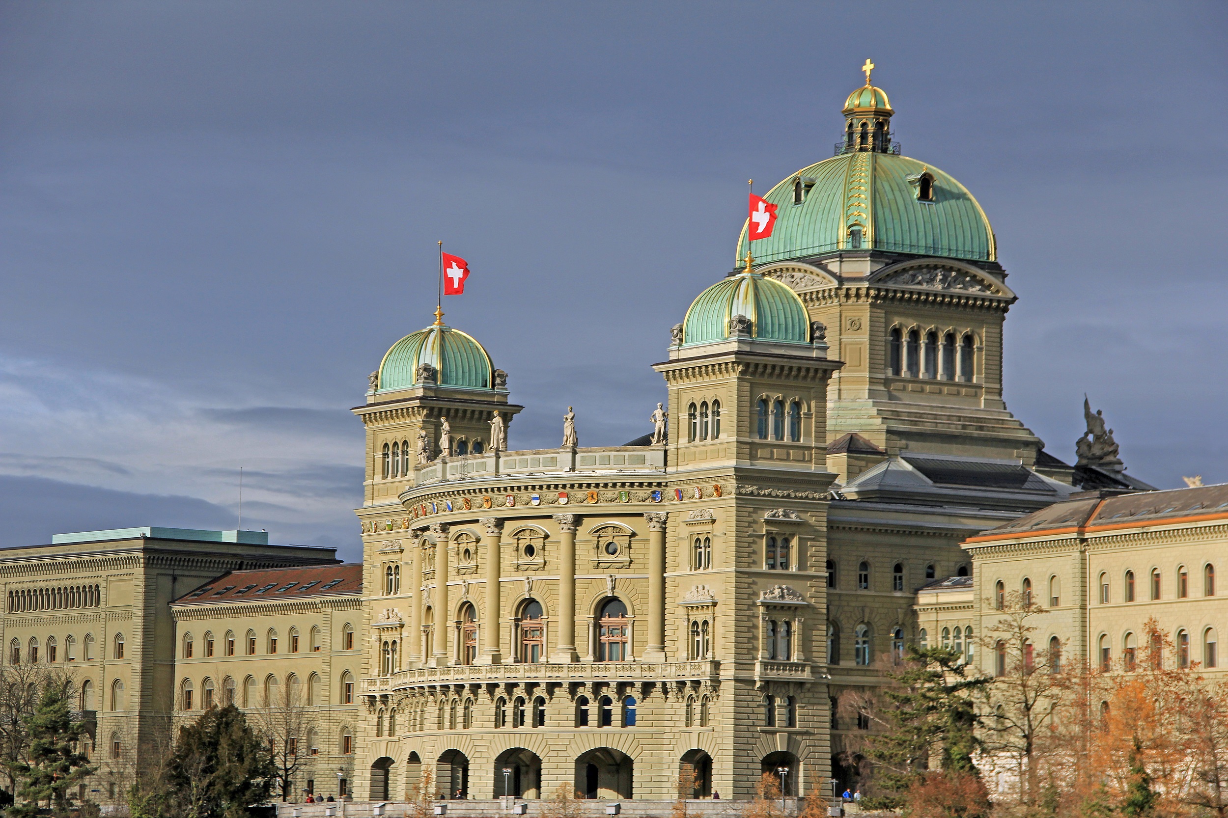 Federal Palace, seat of the Legislative Assembly of Switzerland.